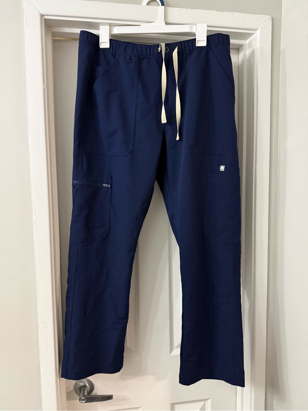 FIGS Cairo Straight Leg Navy Scrub Pants